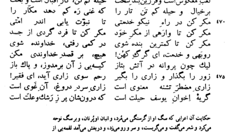 دانلود کتاب متن و شرح مثنوی معنوی مولوی مولانا جلاالدین محمد بلخی جلد پنجم ۱۹۸ صفحه