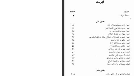 دانلود کتاب گفتاری درباره نقد گراهام هوف ۲۱۷ صفحه